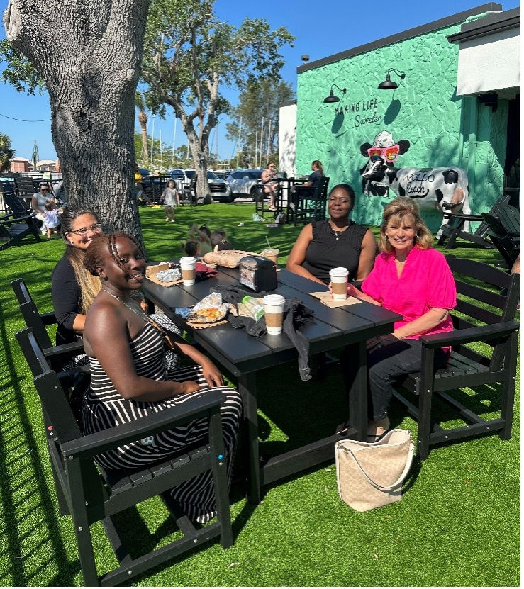 women meeting together over coffee