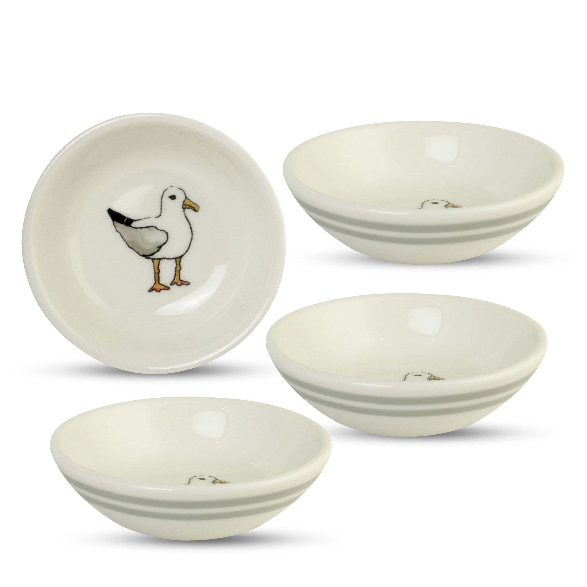 Seagulls Small Tasting Bowls - Set of 6