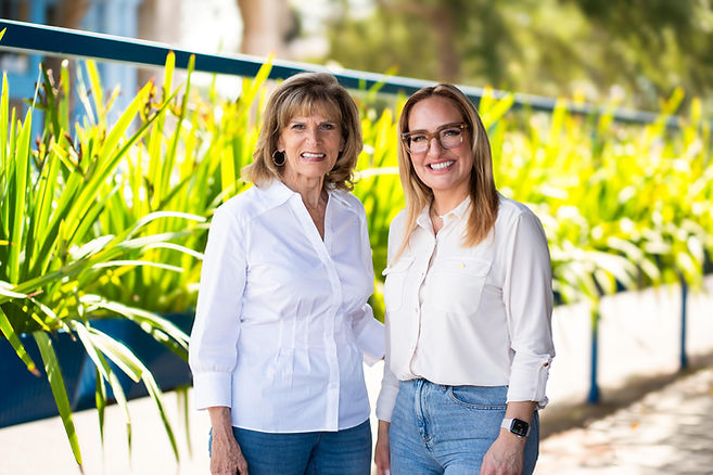 Karen Brooks and Jennifer Farhad