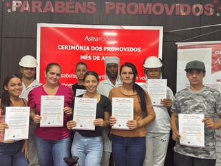 Promovidos do mês: reconhecendo quem vem construindo esse crescimento!