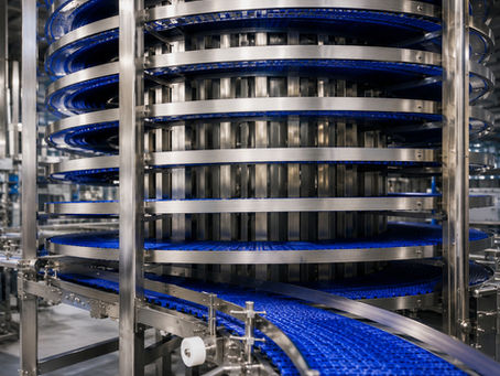 Spiral Conveyor for Food Factory
