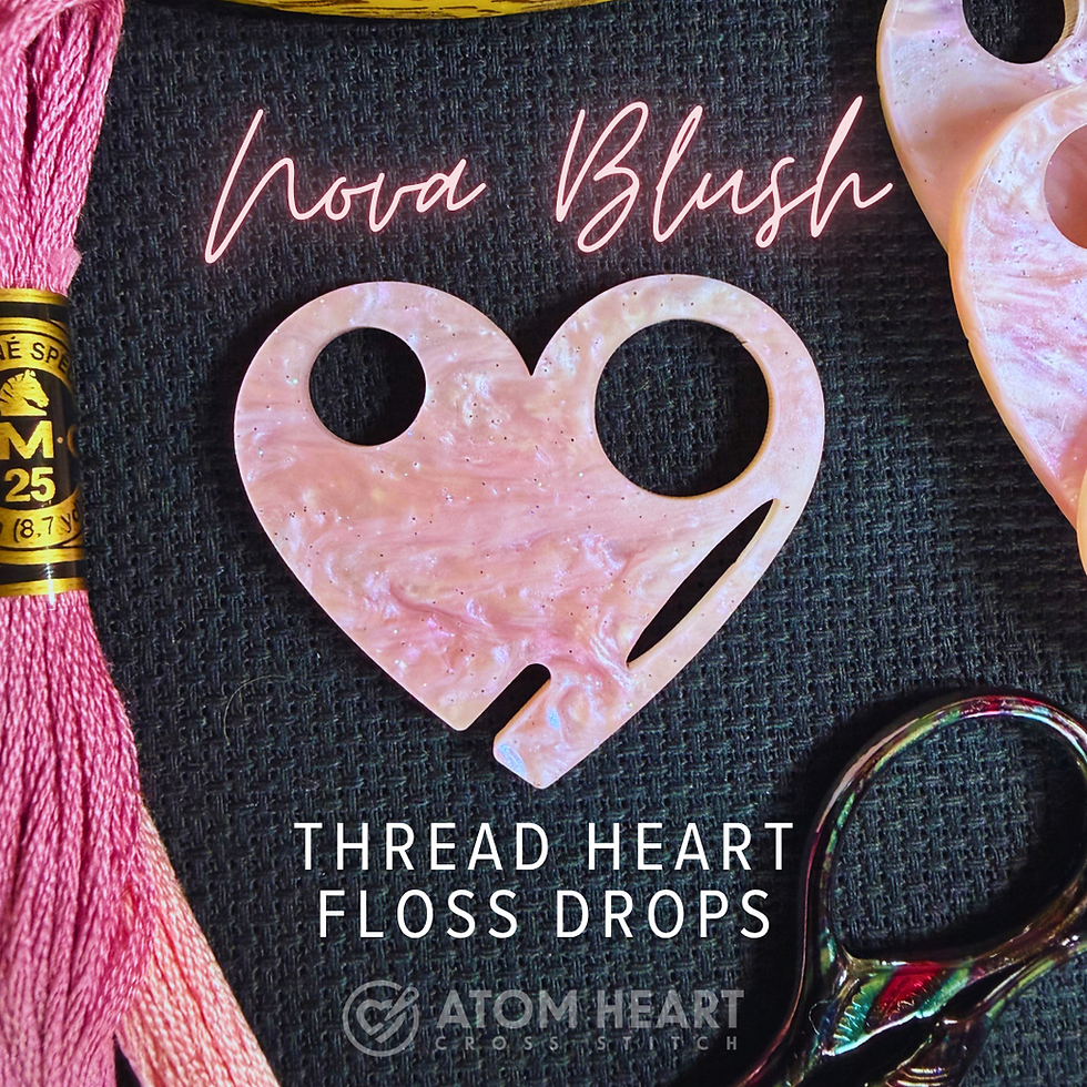 Nova Blush Specialty Thread Hearts