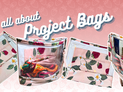 cross stitch project bags