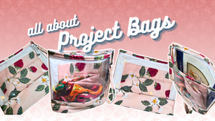 cross stitch project bags