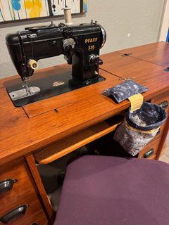 How I Made a Pin Cushion Thread Catcher for My Sewing Table