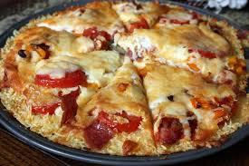 Pizza de Sobra de Arroz