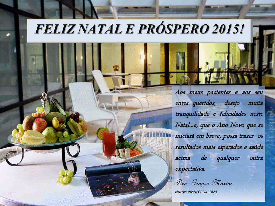 FELIZ NATAL E PRÓSPERO 2015!