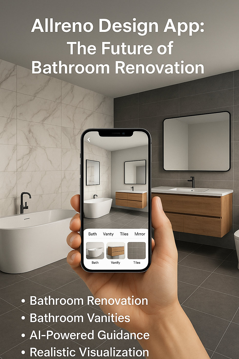 Allreno Design App: The Future of Bathroom Renovation