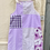 Miniature : Robe tablier patchwork upcycling T/Unique