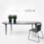 Miniatura: ORGANIC OVAL dining table