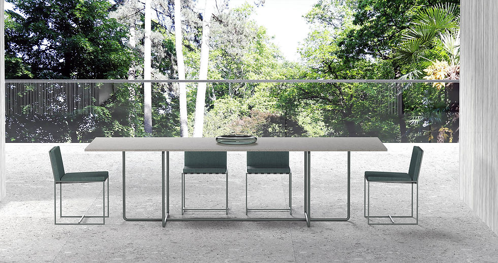 002.09XP OUTDOOR dining table - K22 MOTHER outdoor chairs
