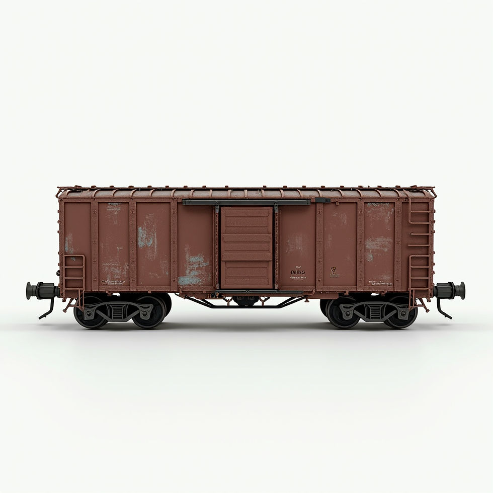 Weathered Boxcar