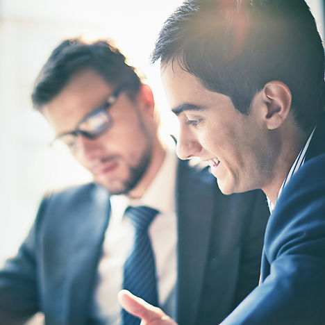 Men in a Meeting