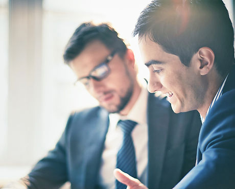 Men in a Meeting