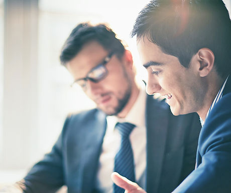 Men in a Meeting