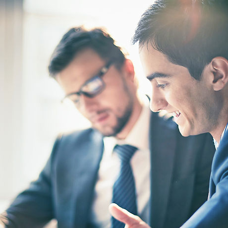 Men in a Meeting