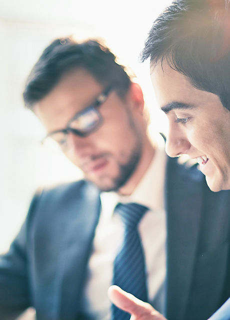 Men in a Meeting