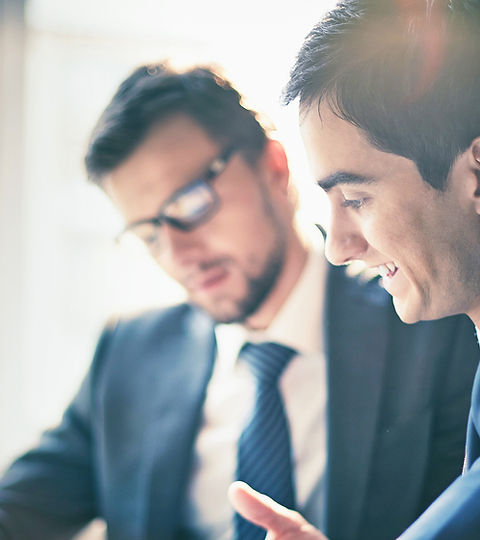 Men in a Meeting