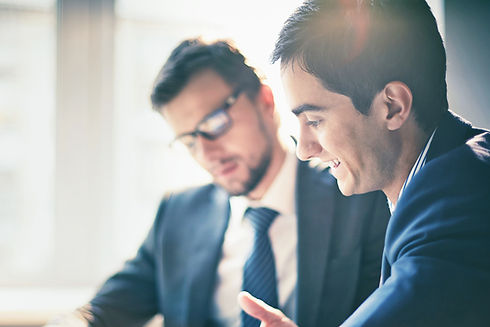 Men in a Meeting