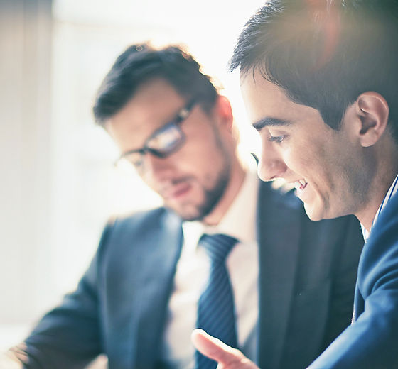 Men in a Meeting