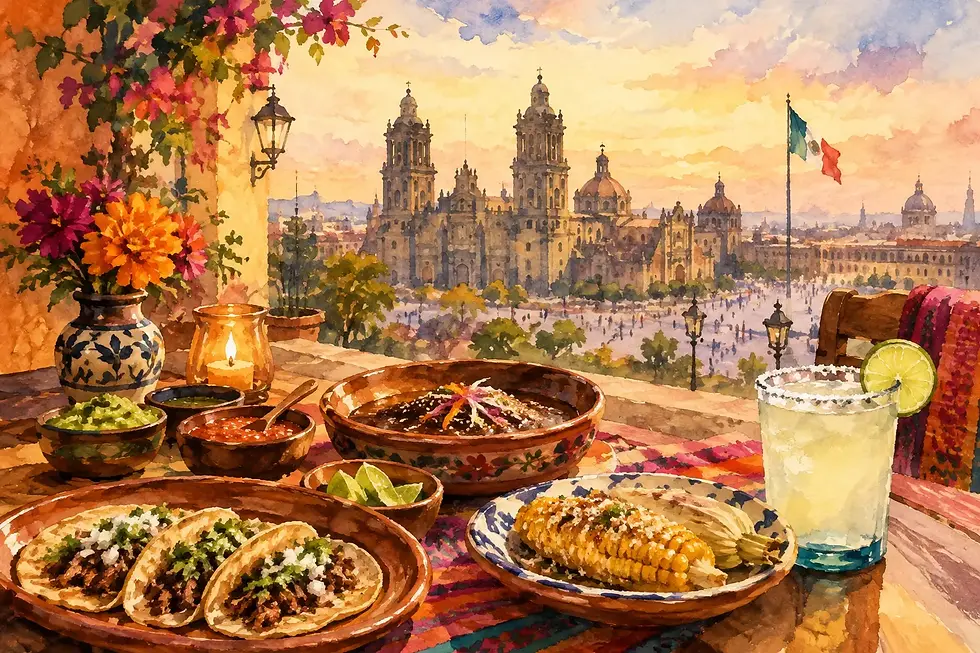 Reseña de una cena mexicana histórica en CDMX