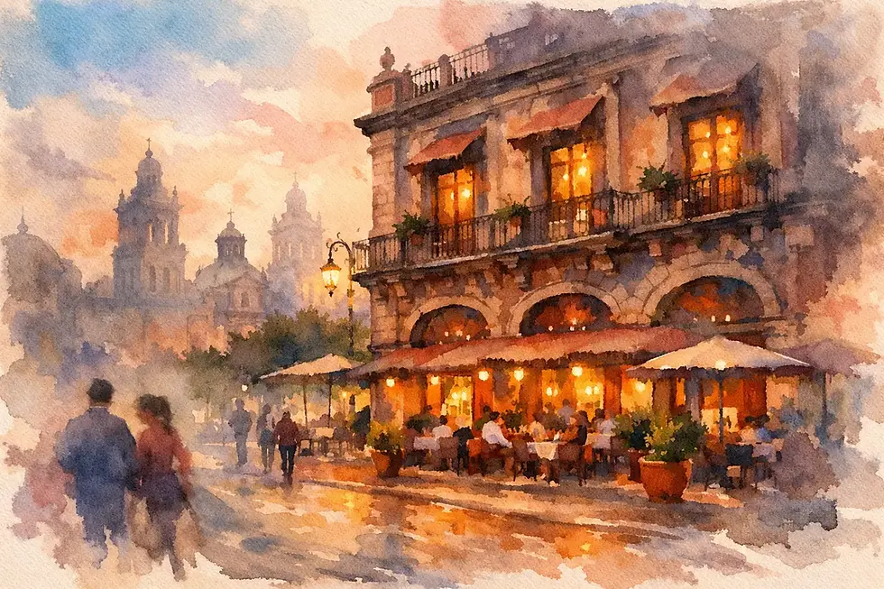 Restaurante histórico en el Centro CDMX