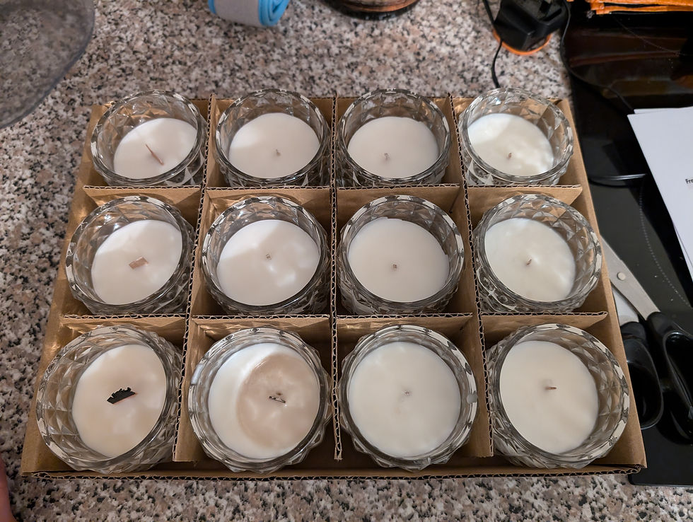 Fruity 250g Candles handcrafted candle collection