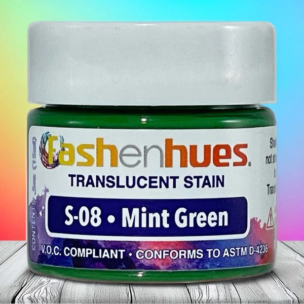 Fashenhues Translucent Stain - S-08 MINT GREEN