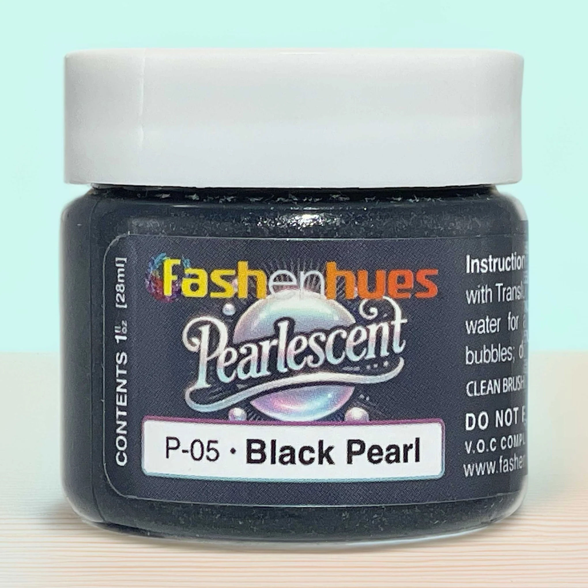 Fashenhues Sterling Pearlescent Paint - Black Pearl