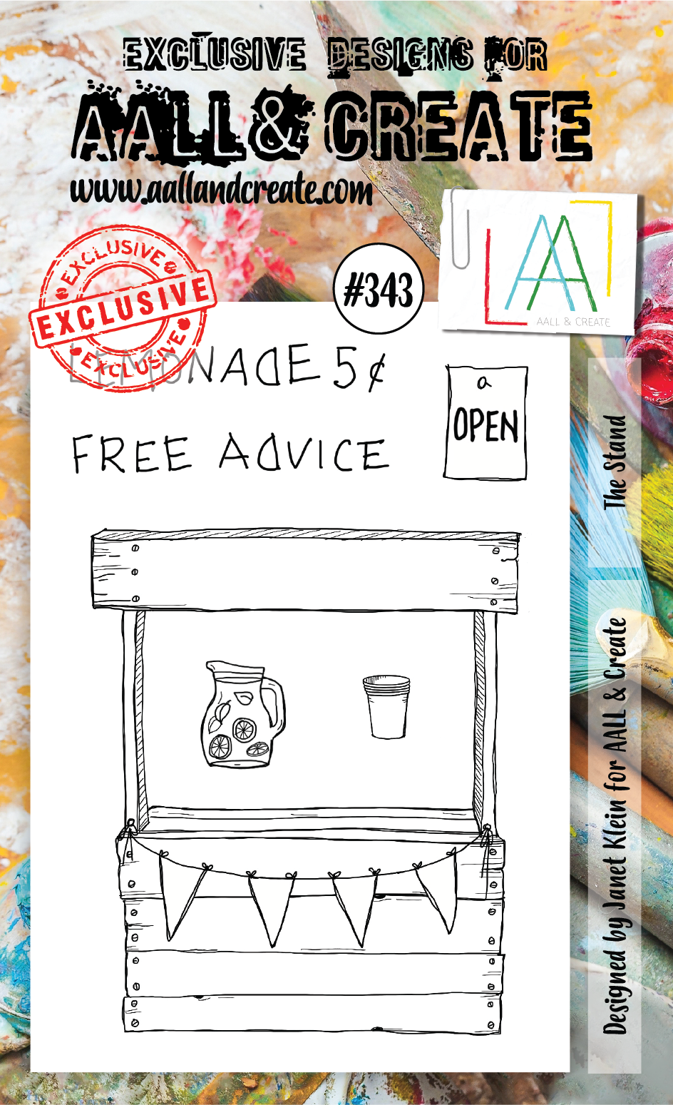 AALL and Create Stamp Set #343 - The Stand