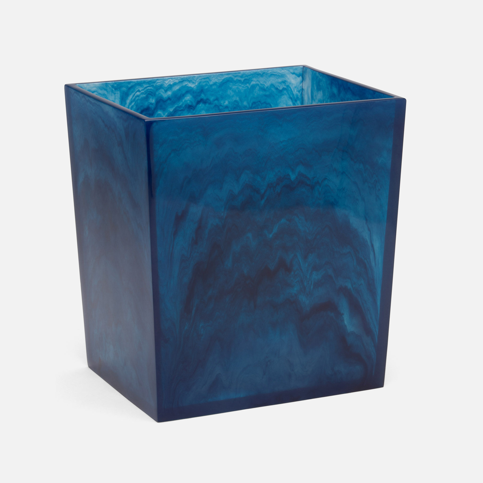 ABIKO Cobalt Wastebasket from Pigeon and Poodle