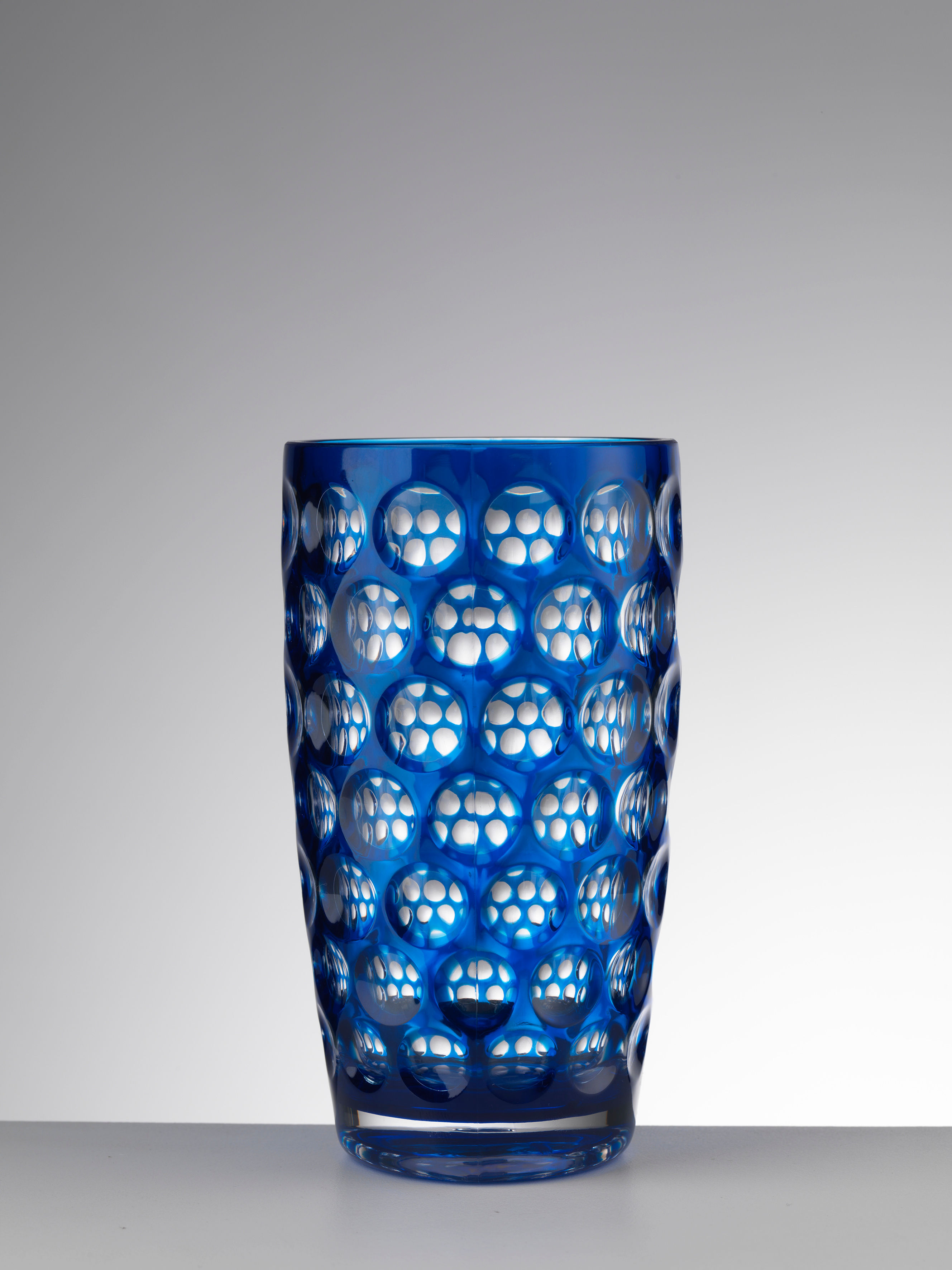 Set of Lente Tumblers in Blue from Mario Luca Giusti
