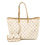 Thumbnail: Mocha Check Large Marche Tote