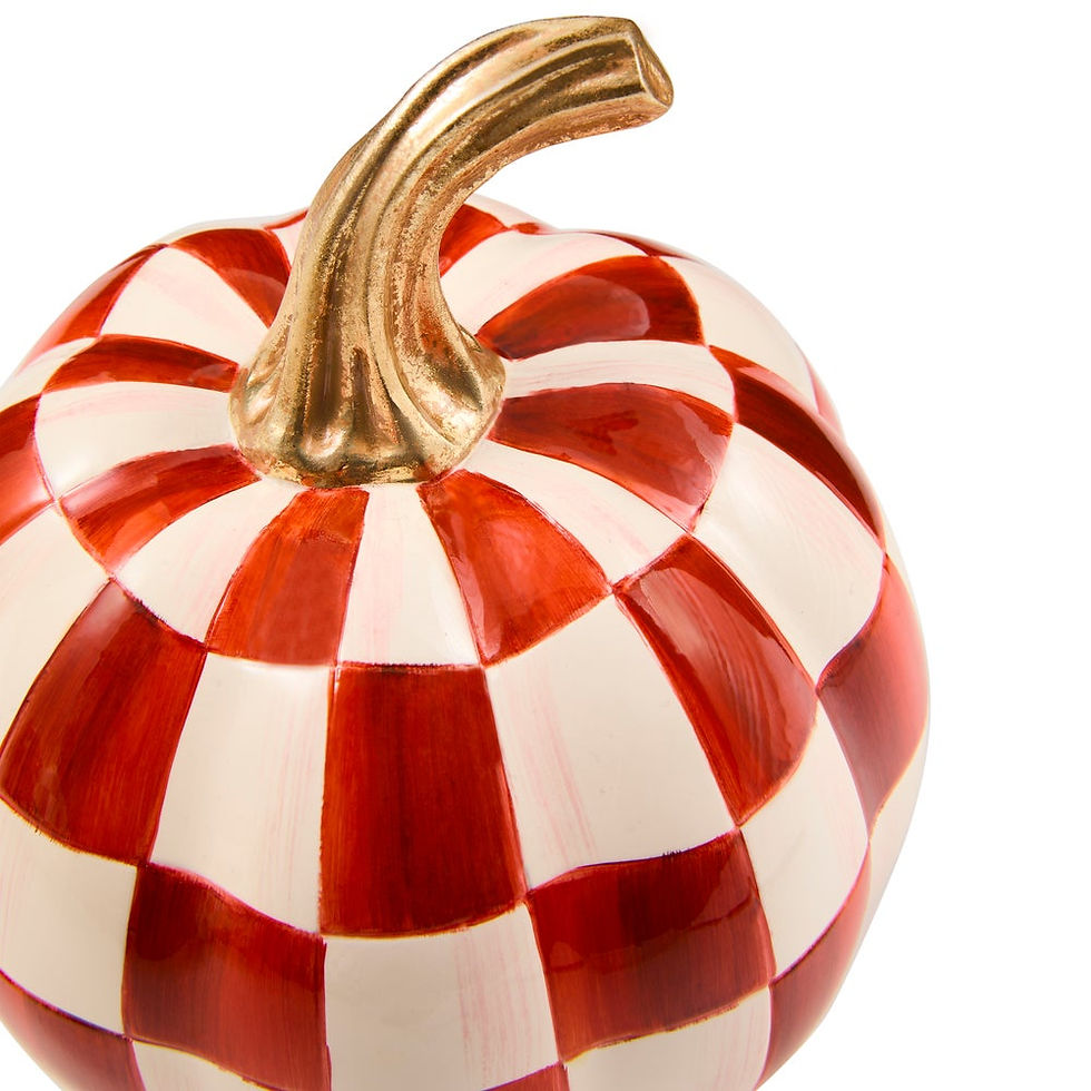 Thumbnail: Paprika Check Mini Pumpkin