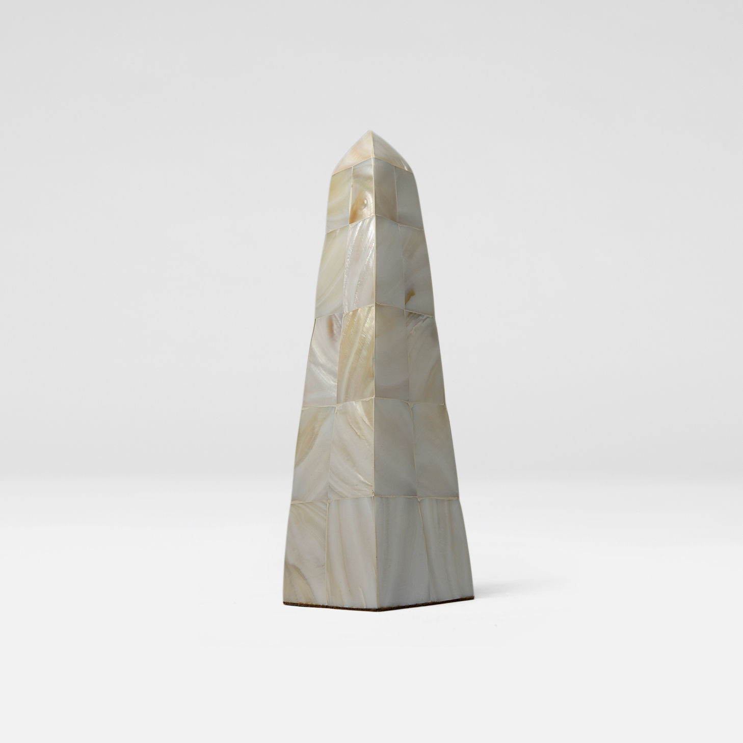 Kabibe Shell obelisk from Made Goods