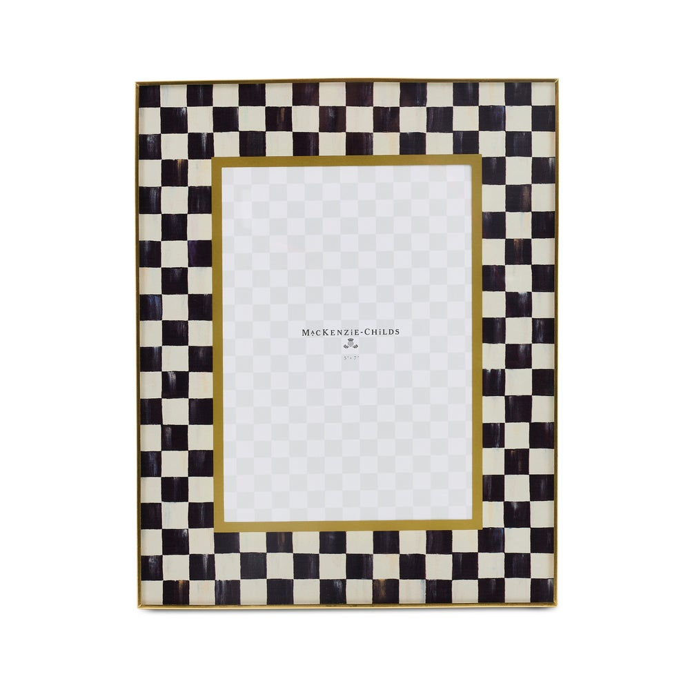 Courtly Check 5" x 7" Glass Frame