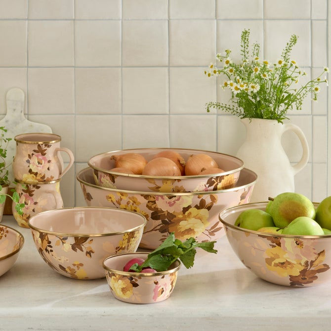 Thumbnail: Wild Rose Mauve Extra Large Everyday Bowl