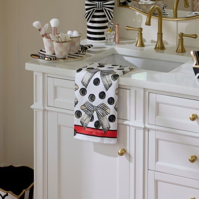 Thumbnail: Pretty as a Bow Printed Dish Towel