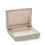 Thumbnail: Modern Shagreen Small Jewelry Box in Dove Grey from AERIN