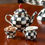 Thumbnail: Courtly Check Enamel Little Sugar Bowl