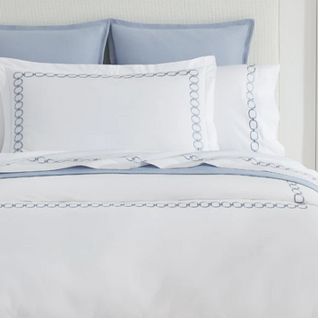 Sferra bed linen from their Catena Collection