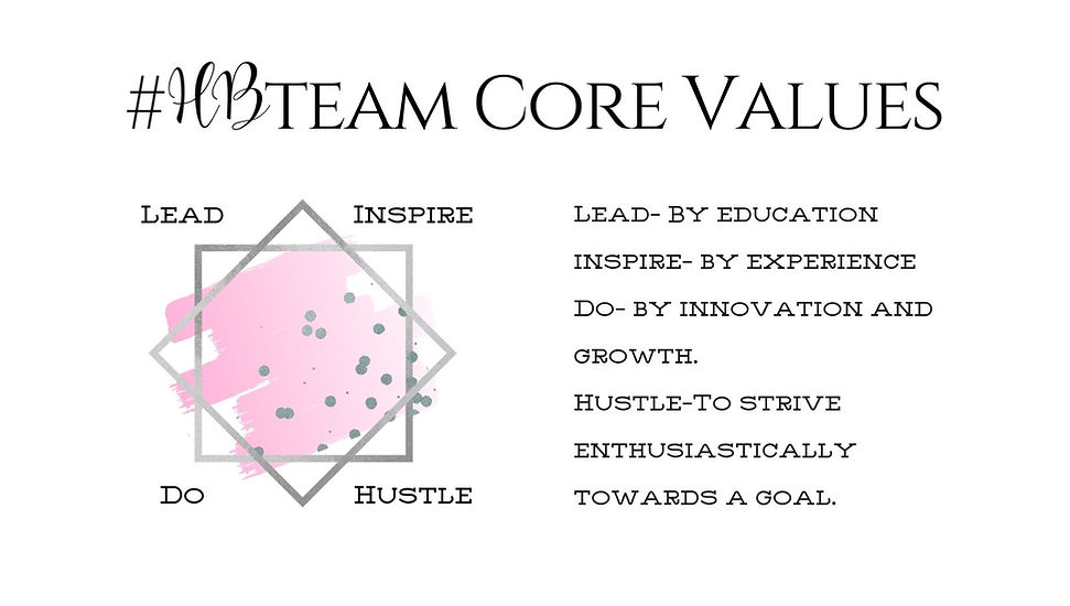 Hers Bridal Team Core Values
