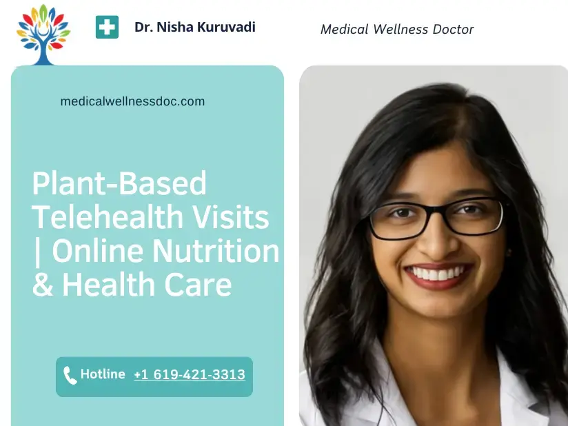 Plant-Based Telehealth Visits: Transform Your Health with Online Nutrition and Lifestyle Care