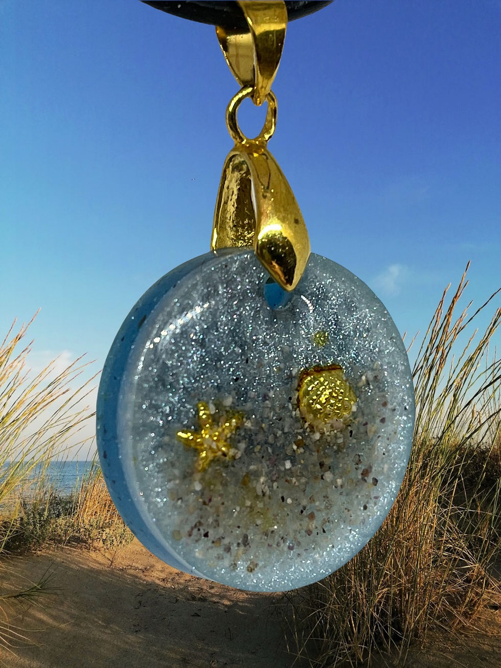 Thumbnail: Gouden strandhangertje