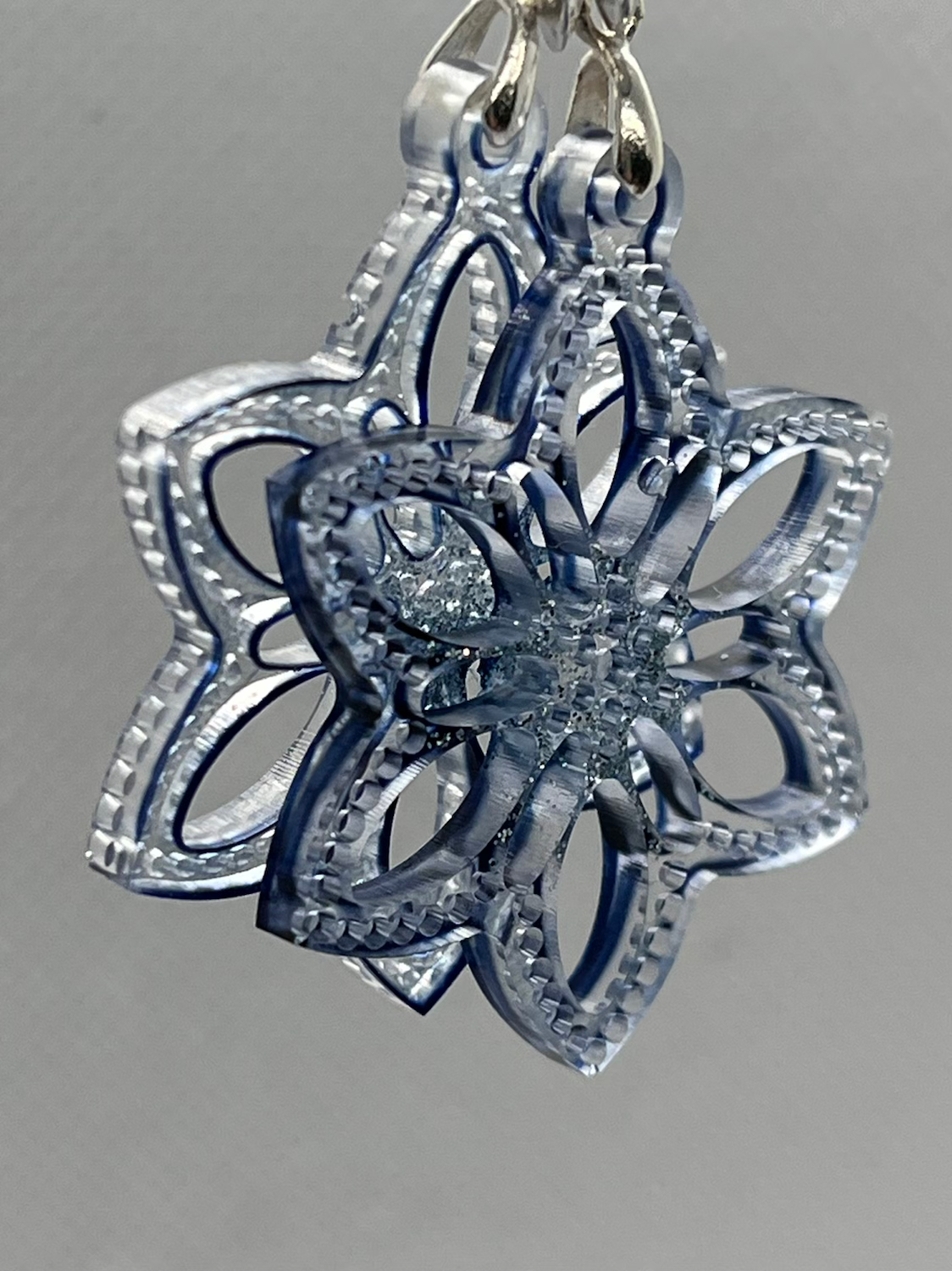 Transparante bloemoorbellen 