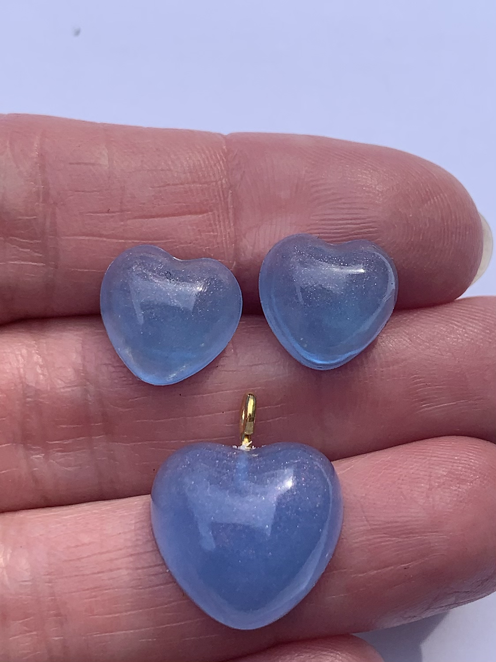Thumbnail: Blauw hartsetje