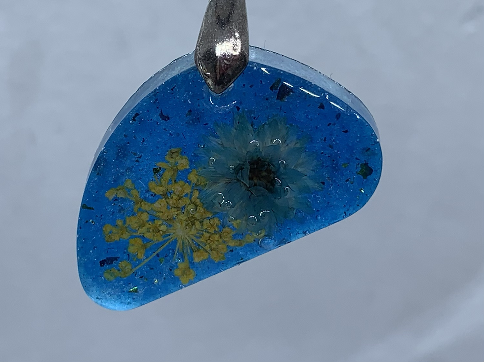 Thumbnail: Blauw met bloemen