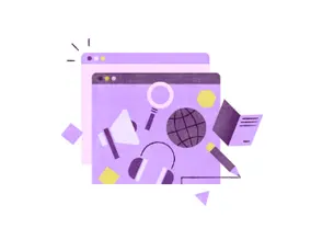 ilustração de recruitment branding