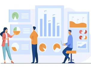 representação ilustrativa de people analytics