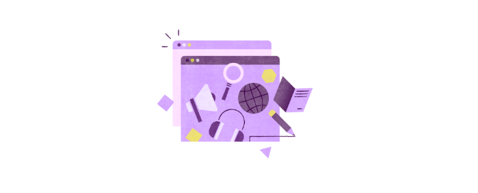 ilustração de recruitment branding